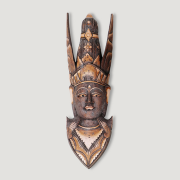 Dřevěná dekorace africký šaman