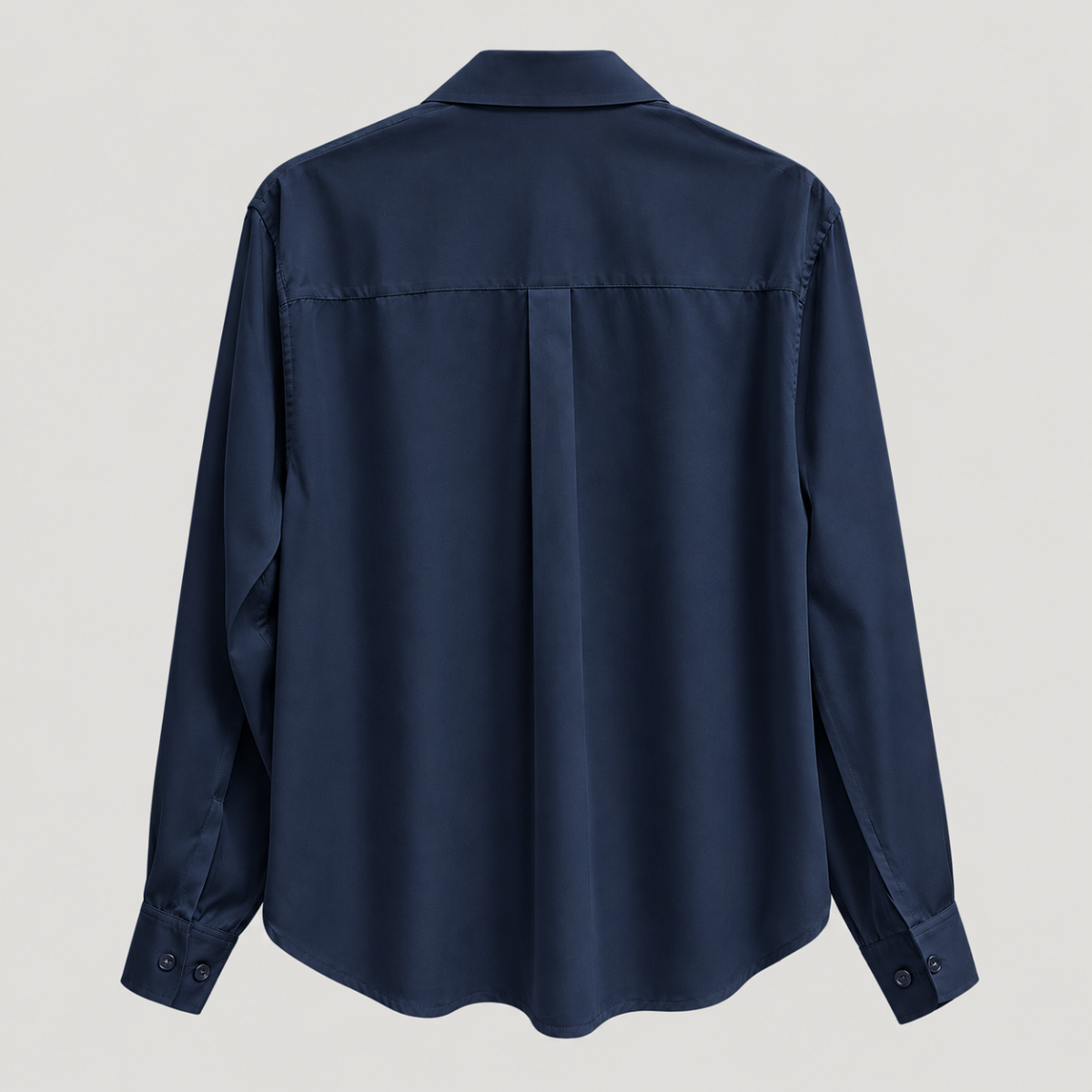 Bavlněná košile Yves – Midnight Blue