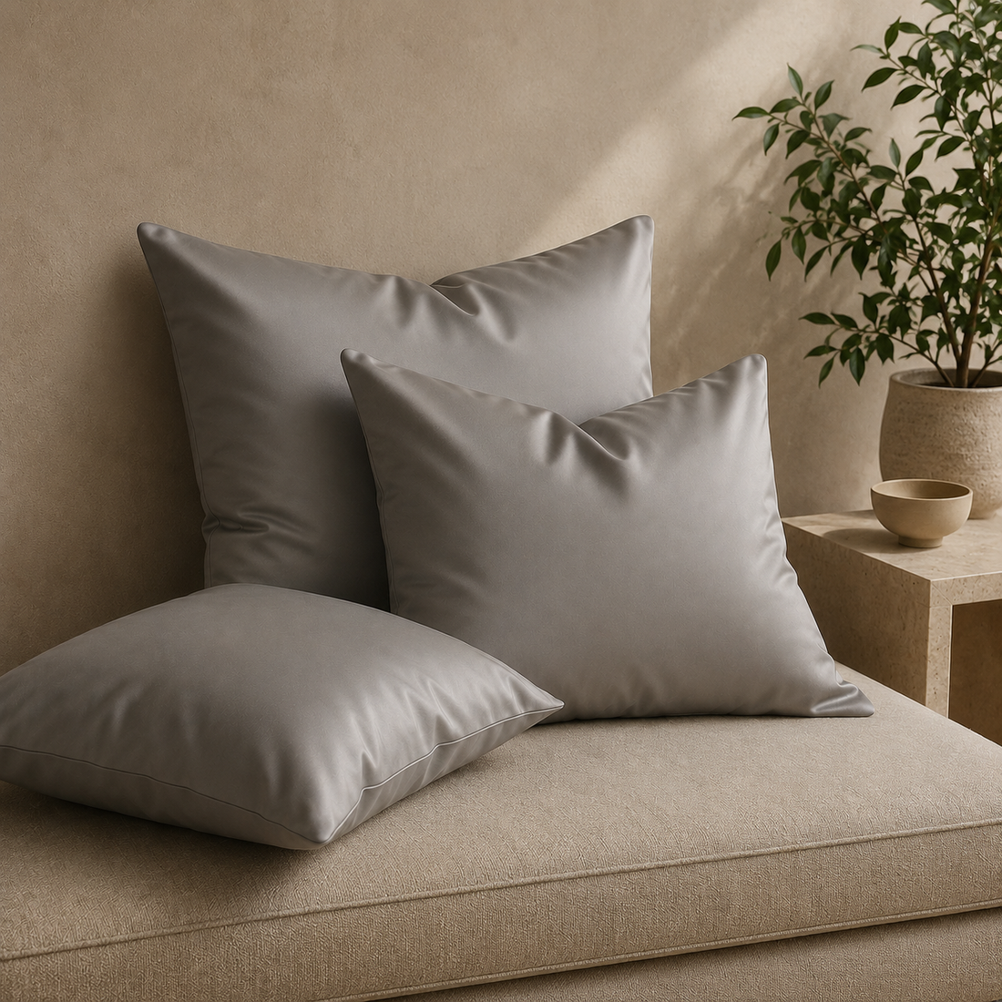 Povlak na polštář Silkys – Grey Whisper