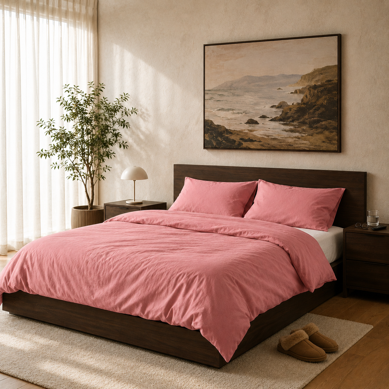 Povlečení BømLen – Soft Rose