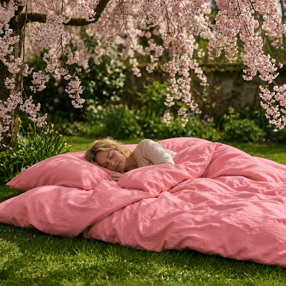 Povlečení BømLen – Soft Rose