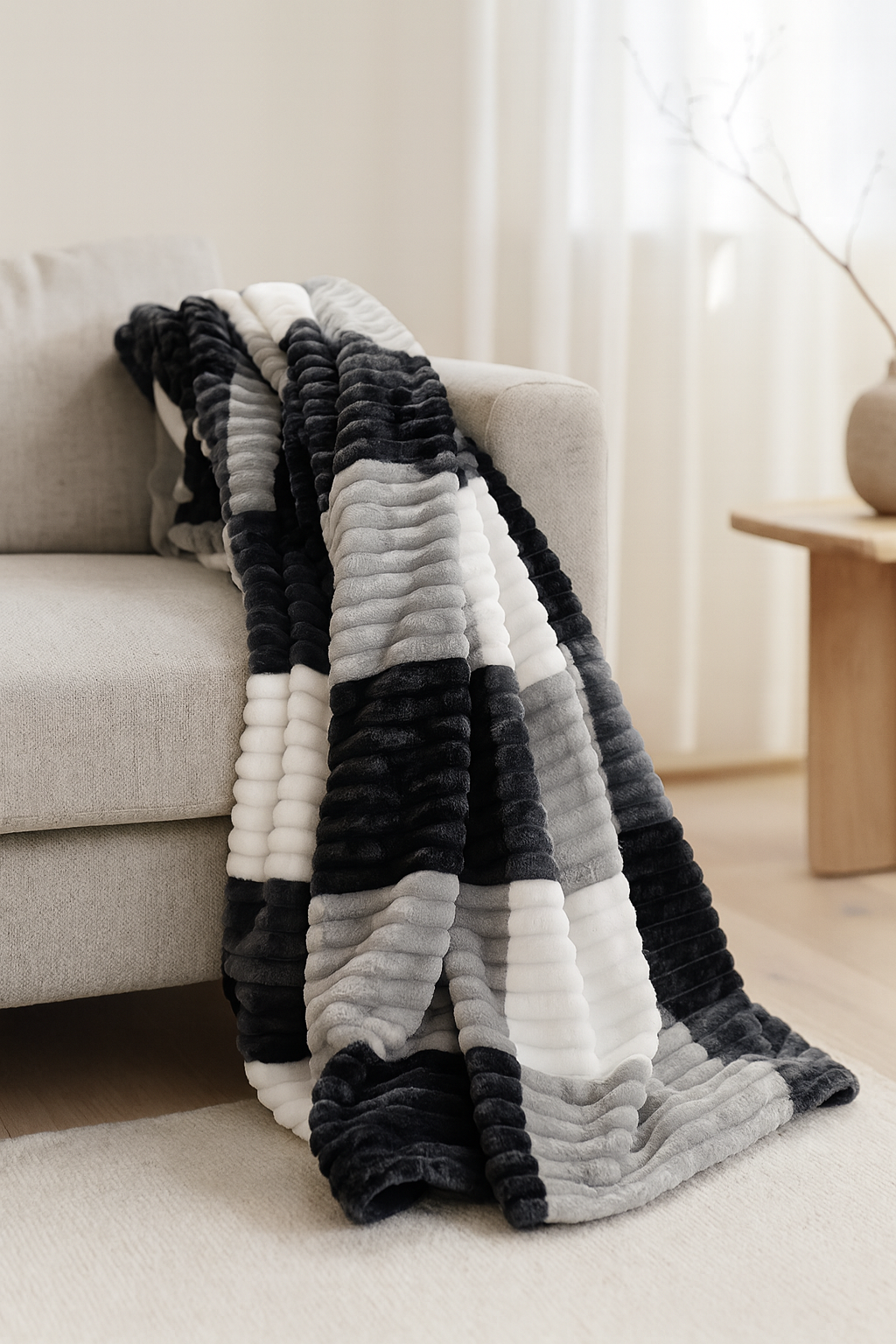 Plyšová deka Vara - Dusk